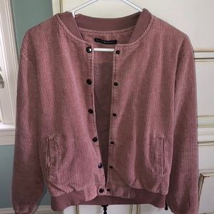 Fun light pink Corduroy jacket!! Gently used!!